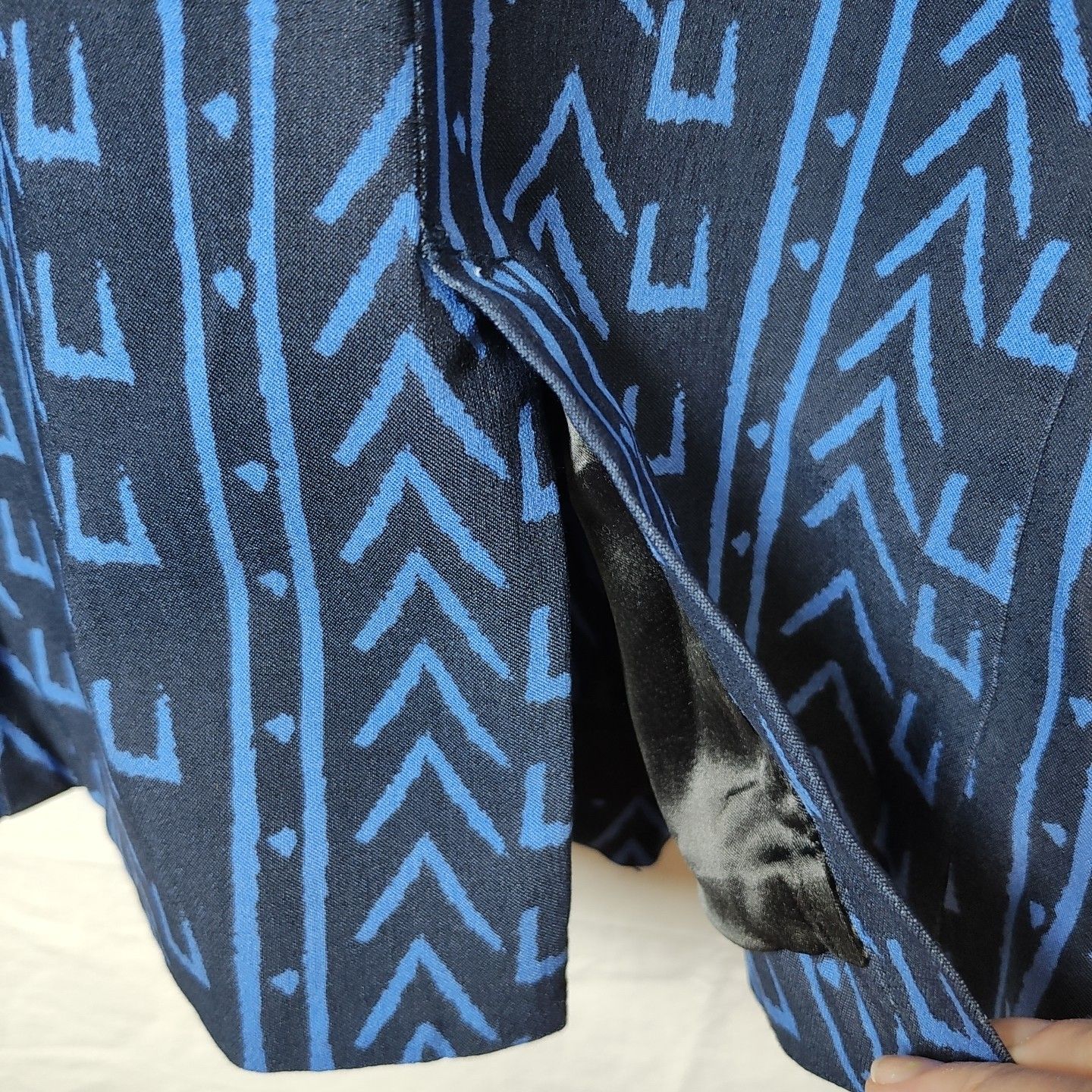 Nwt D'iyanu Womens Lined Blazer - Size 3x - Artsy Tribal Graphic Print — image 3 of 8